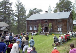 Gunilla Tjärnberg höll dagens tal