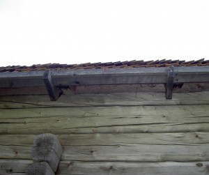 Spåntaket sett underifrån.